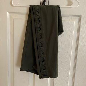 Vogo Olive green active leggings